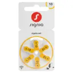 Signia Battery 10 - Genuine Hearing Aid at Ensound Hearing Centre Lahore